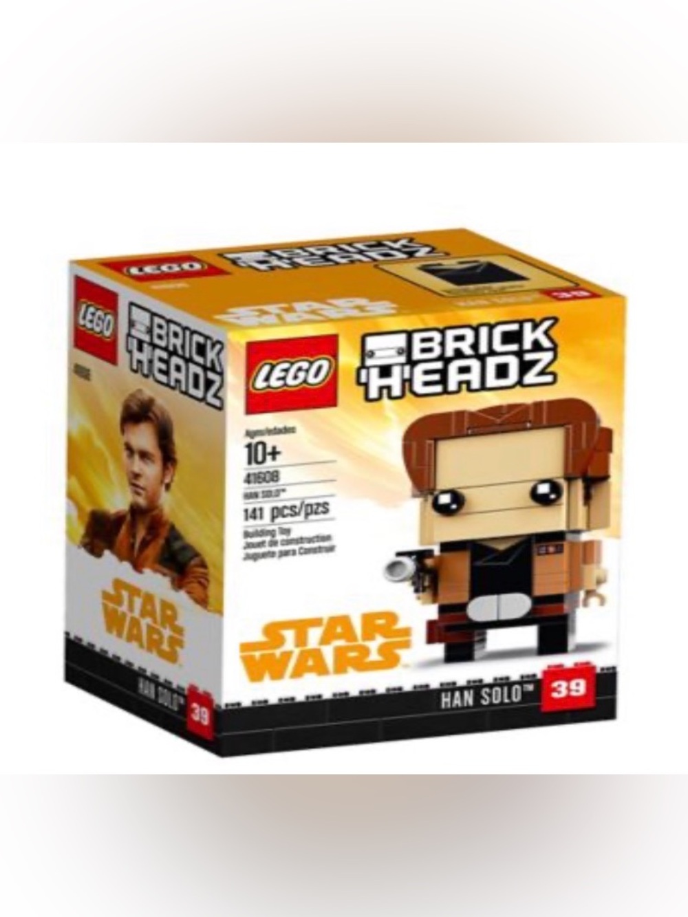 LEGO BrickHeadz Star Wars set 41608 Han Solo new in sealed box retired and rare